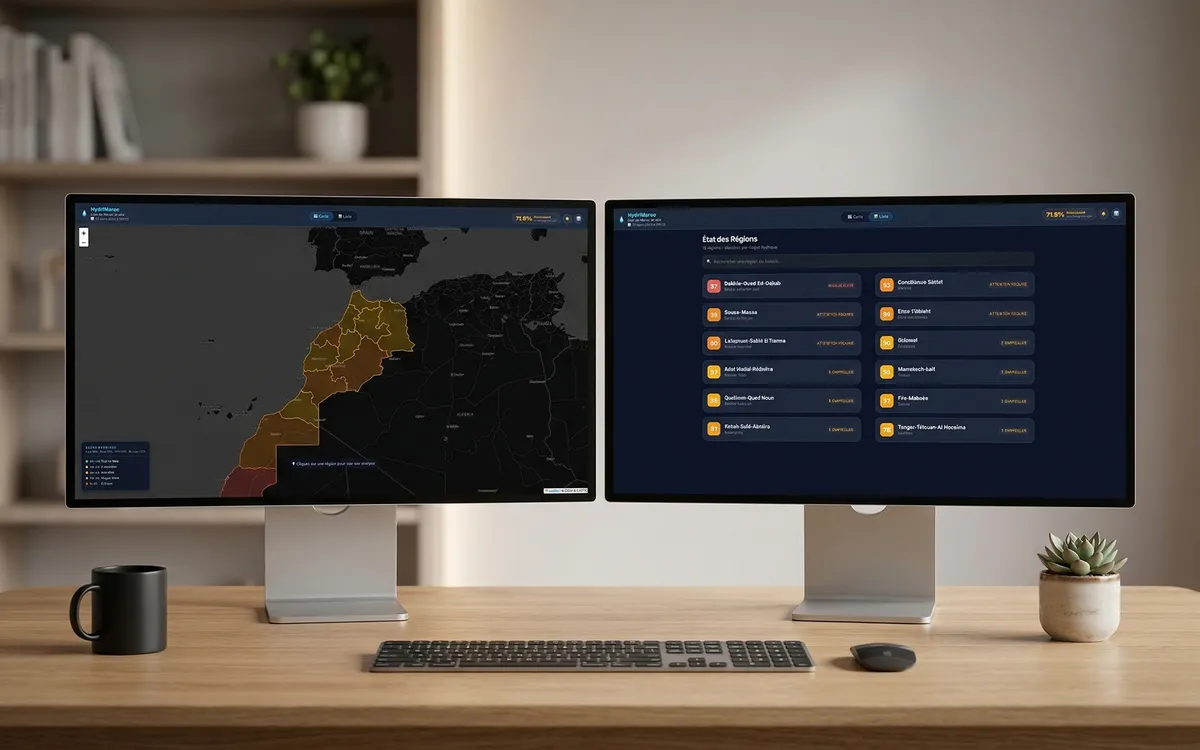 HydriMaroc — Water Vulnerability Dashboard